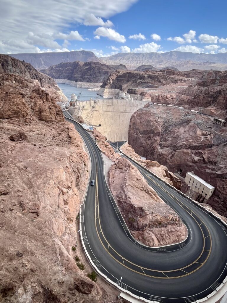 Vyhlídka na Hoover Dam