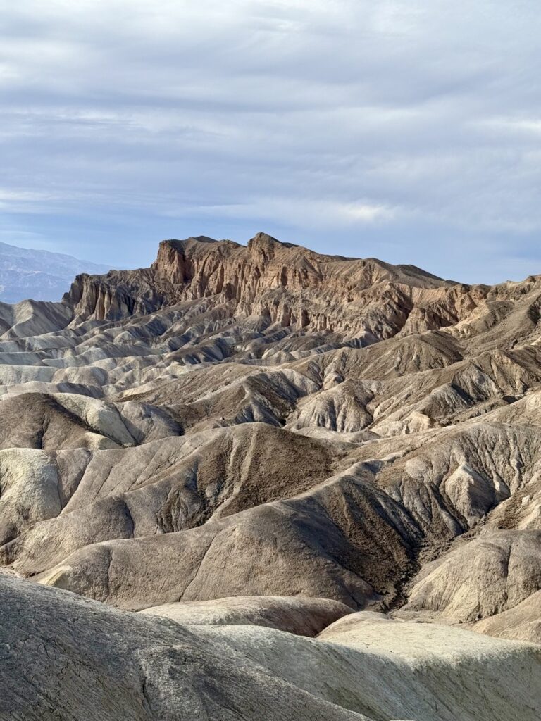 Zabriskie Point v Death Valley