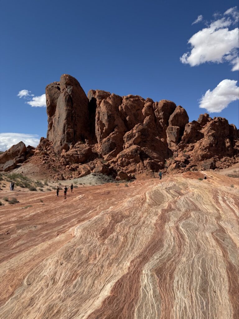 Skalní formace ve Valley of Fire