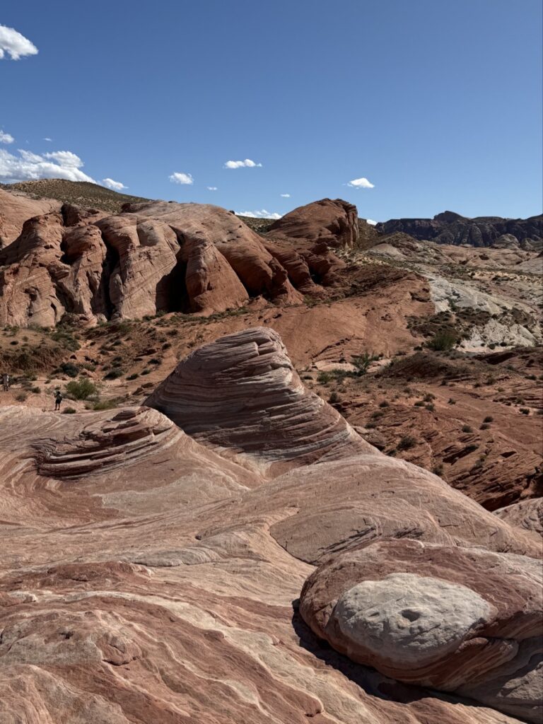 skalní formace ve Valey of Fire