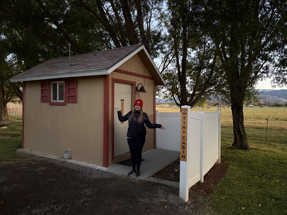 chatka v RV parku v Torrey